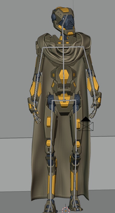Realistic Metal Robot - Dorid Rigged Ready for Animation