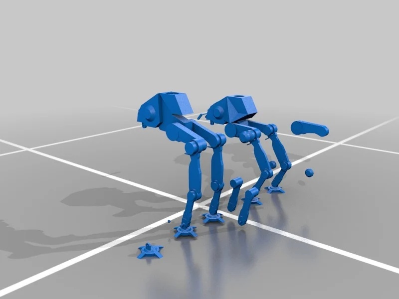 Imperial walker bot