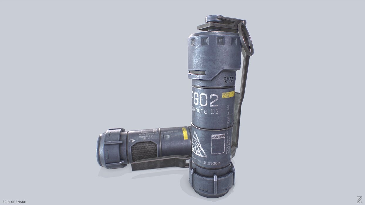 Scifi grenade