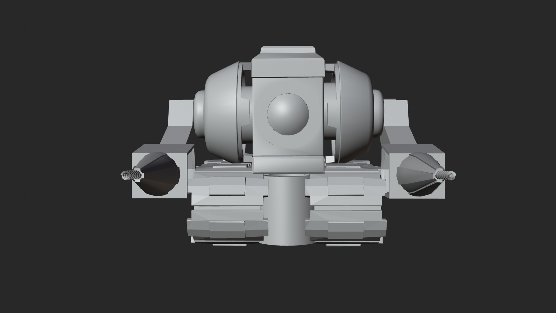 THE MINING BOT GAME-READY 3D MODELL