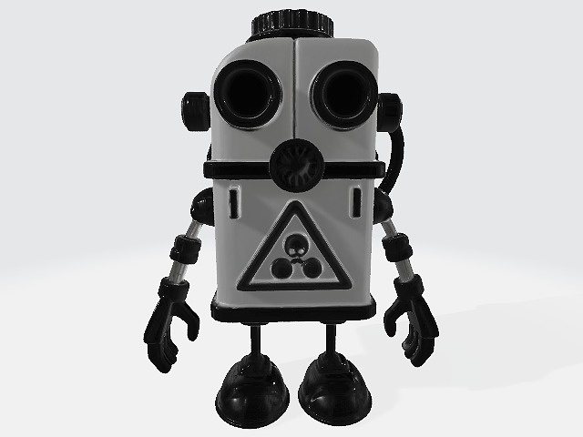 Nuclear power robot