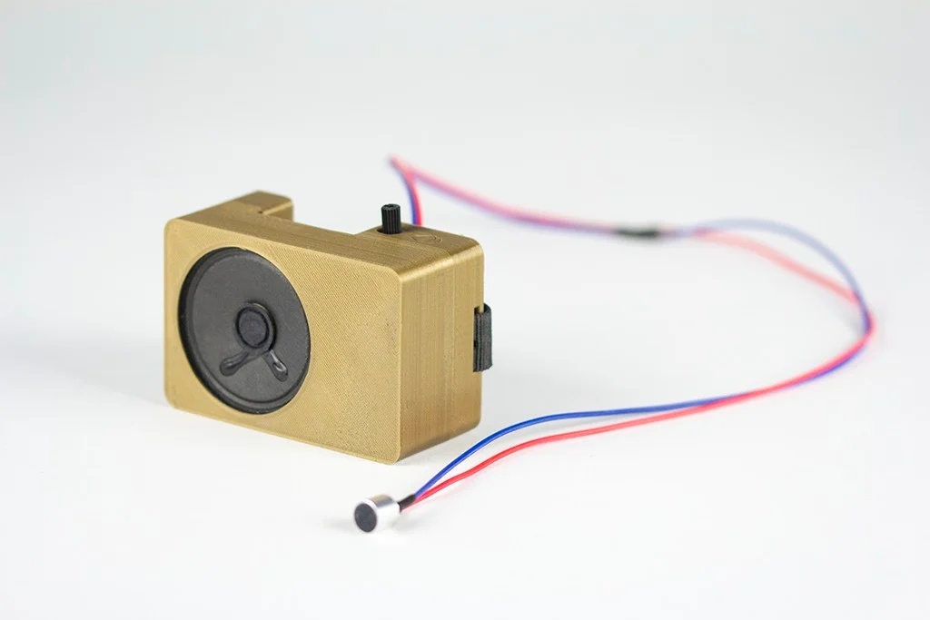 Enclosure for the voice changer minikit