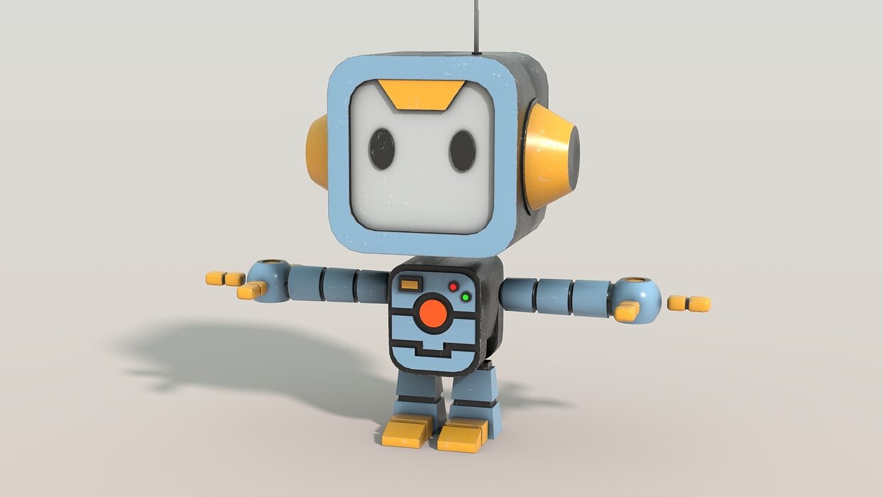 Futuristic Robot Technology Concept Sci-Fi Artwork Character