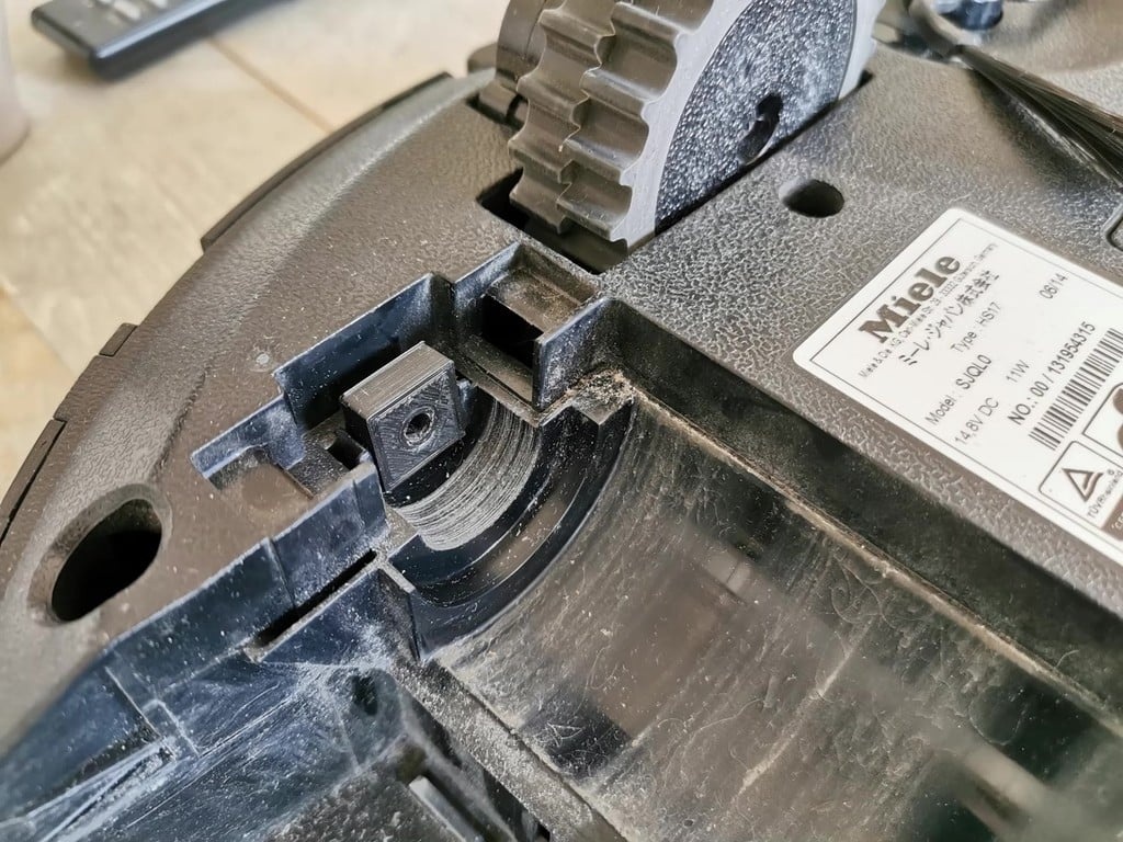 Miele Scout rx1 Ersatzteil quadratische einführhilfe für Bürste