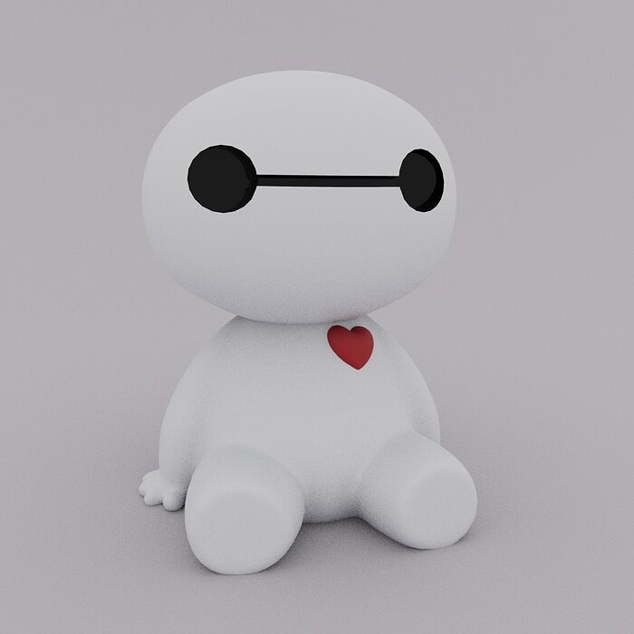 Valentines Special - Cute little Baymax