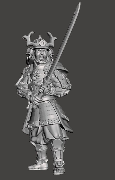 blademaster 3d model STL ready for 3d printing