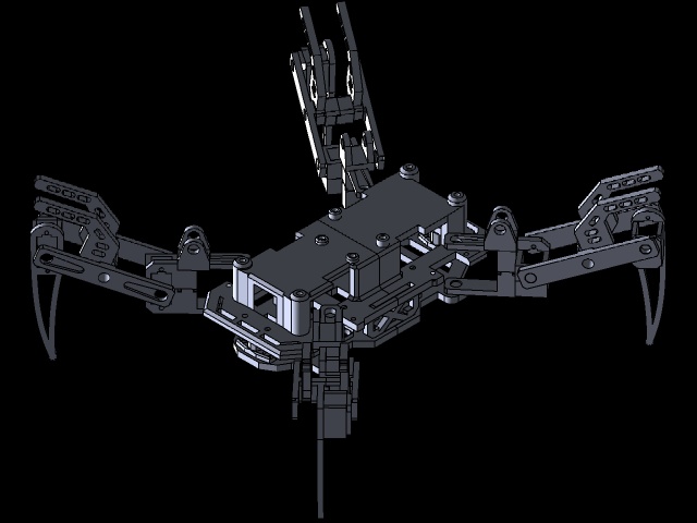 QUAD BOT (model for 3d pr...