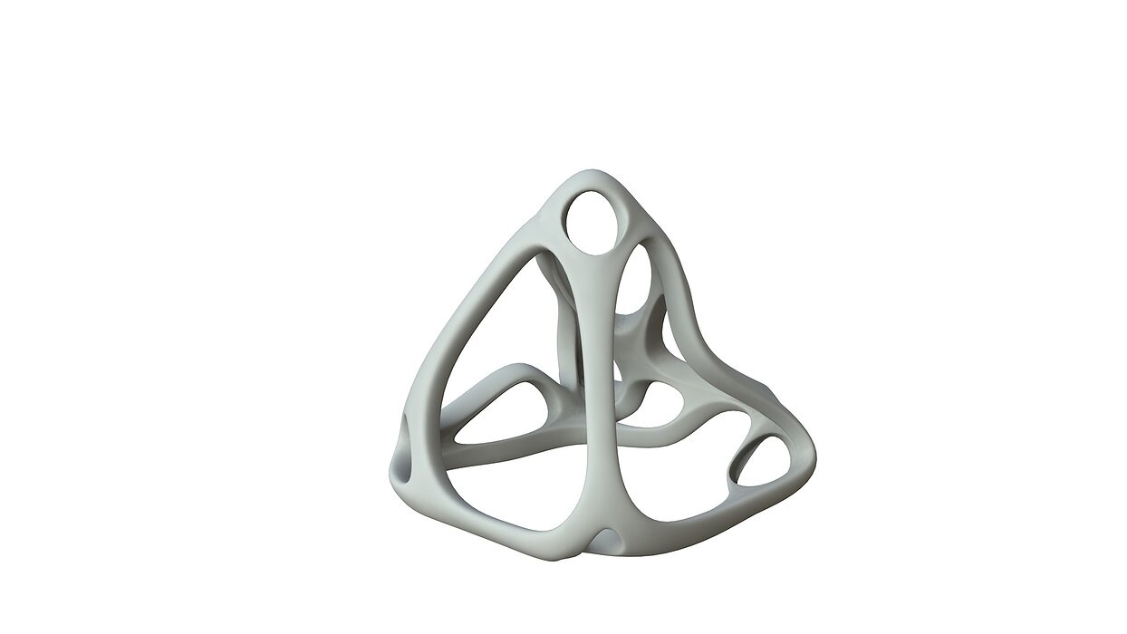 SciFi Cube Object No 64784 Low Poly Shape