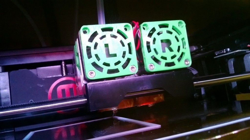 FAN COVER FOR MAKERBOT REPLICATOR 2X