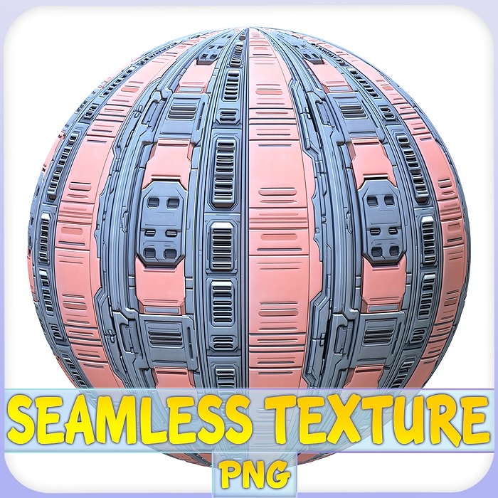 SciFi Seamless Texture