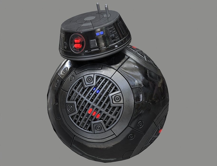 Star Wars BB-9E Robot Droid Black