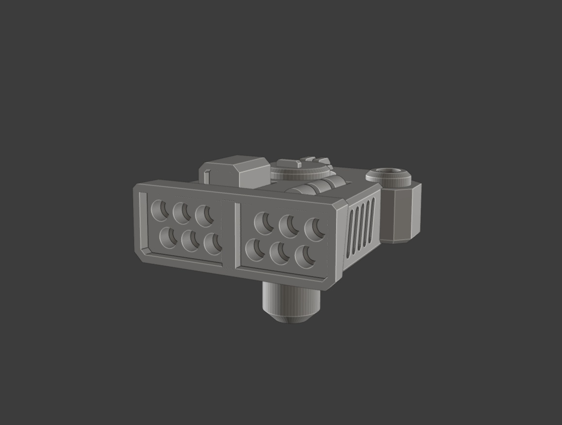 WINGED HORSE HOVER TANK TURRET