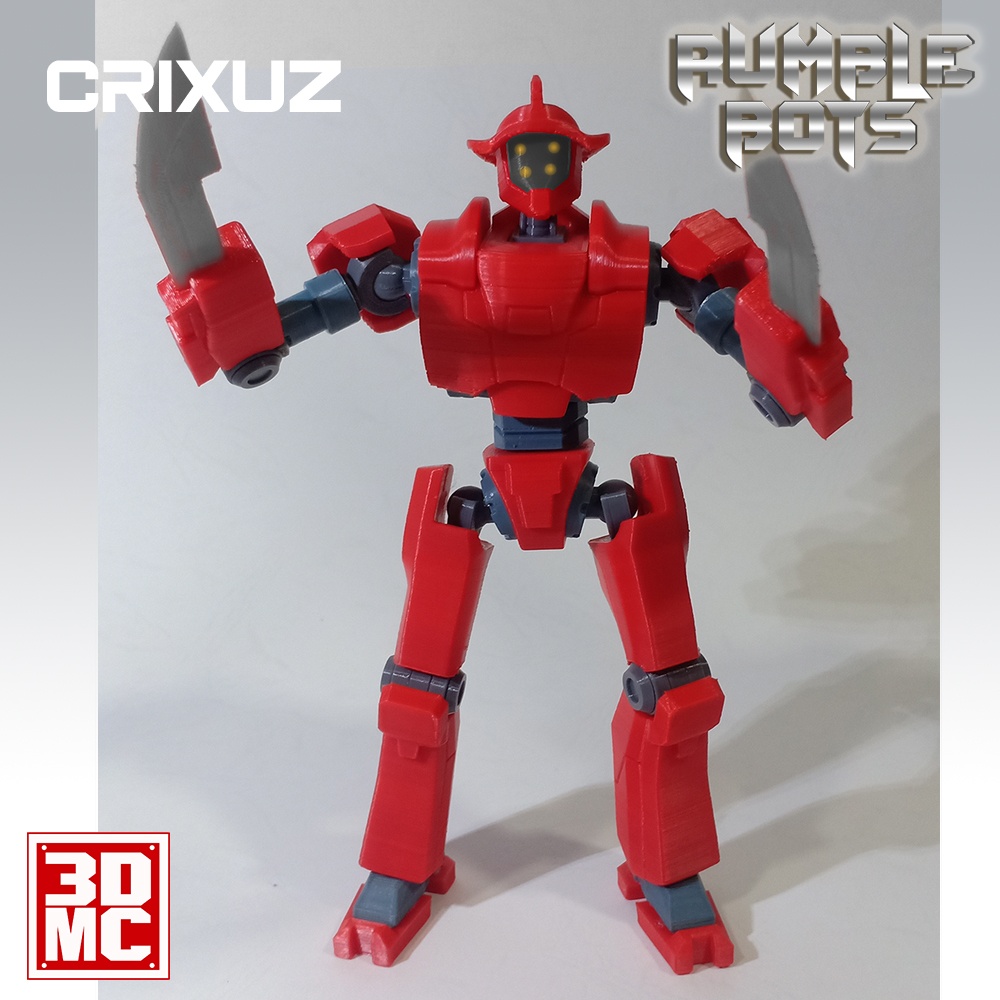 RUMBLE BOTS - CRIXUZ (CULTS CU-ND - COMMERCIAL USE - NO DERIVATIVE)