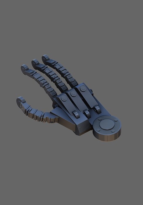 Mecha hand