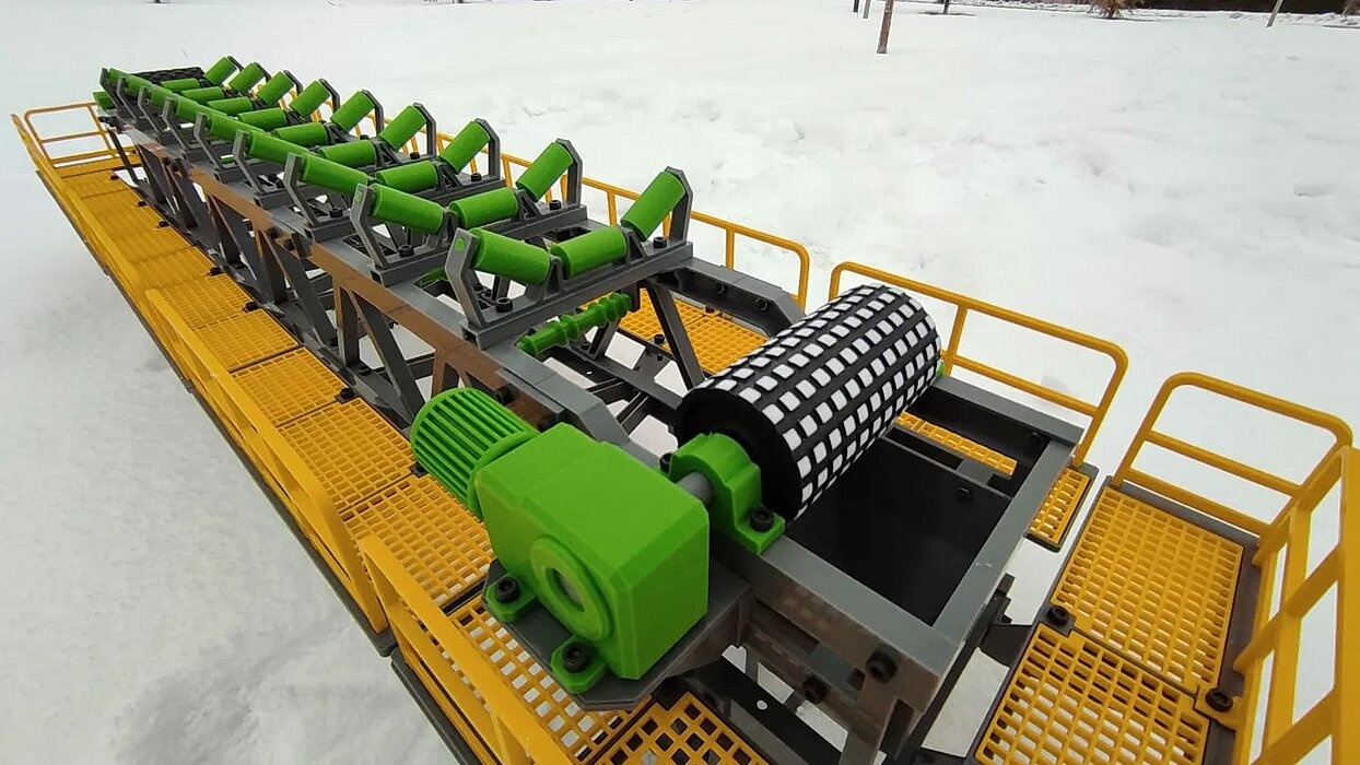 Conveyor 3d Print Ready Model