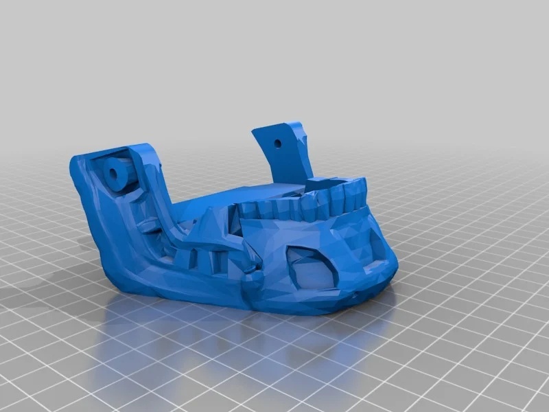 T-800 Terminator Exoskull movable Jaw Fix