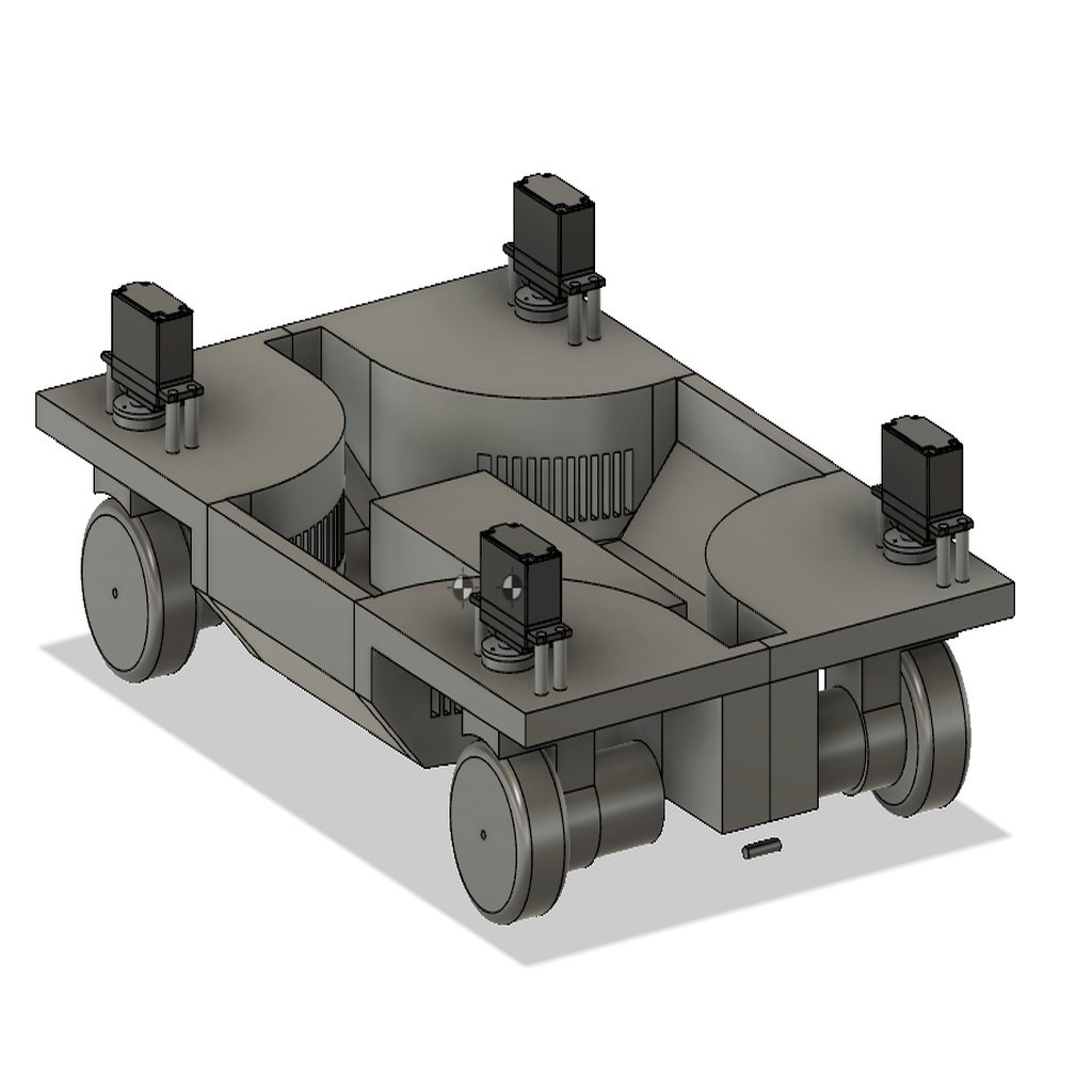 !work in progress (finished prototype)! RC rover with individual wheel stearing