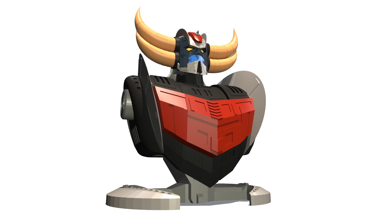 13" GRENDIZER HEADBUST