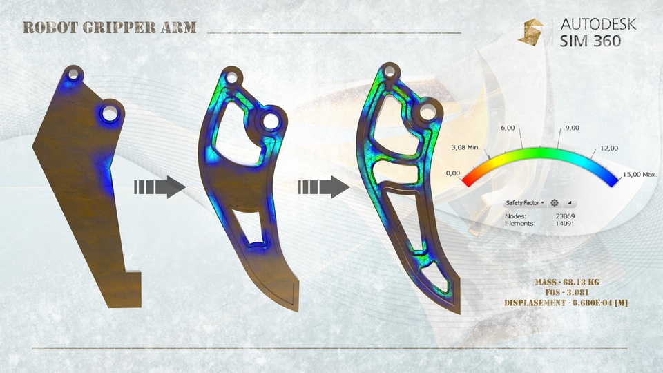 Gripper arm