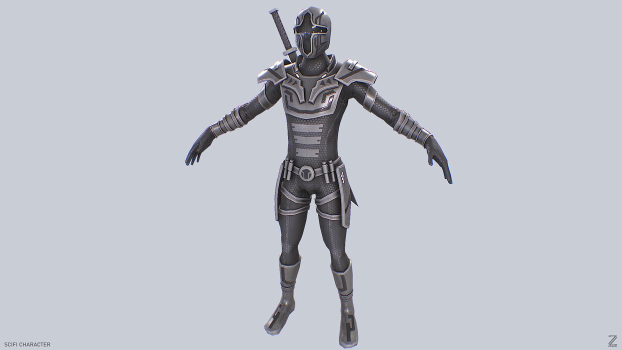 Scifi character