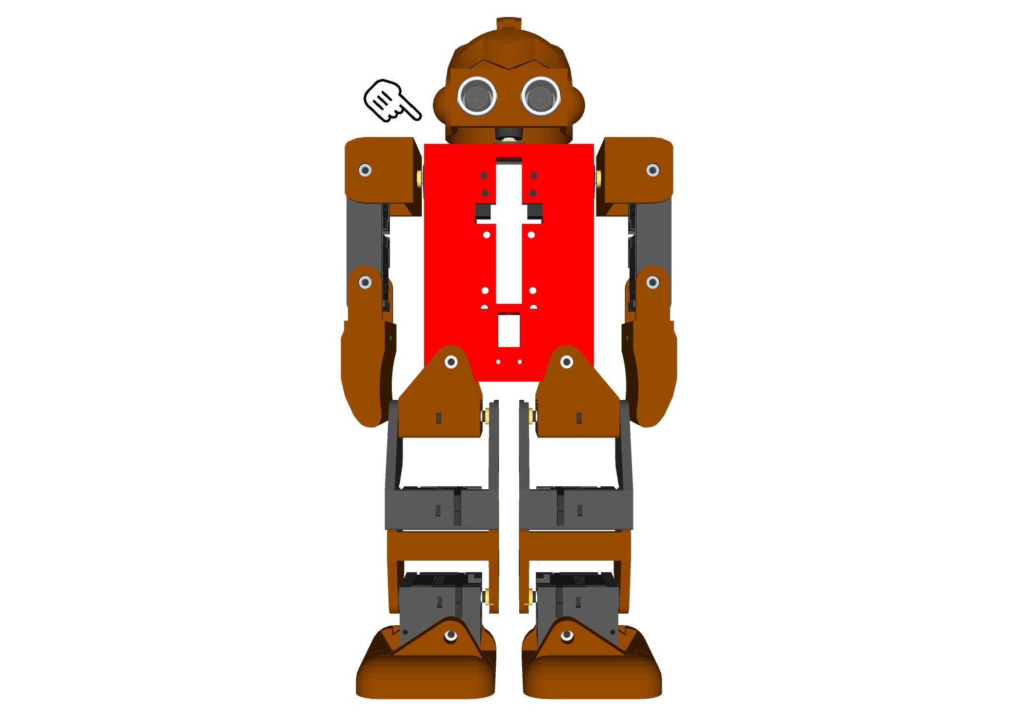 HUMANOID ROBOT – ROBONOID – BODY (NOVA (LONG) / SPONGEBOB)