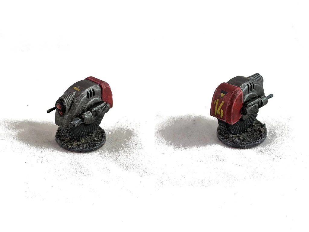House Vermeni Monomech gun Drone Mk2 (28mm, Resin optimised)