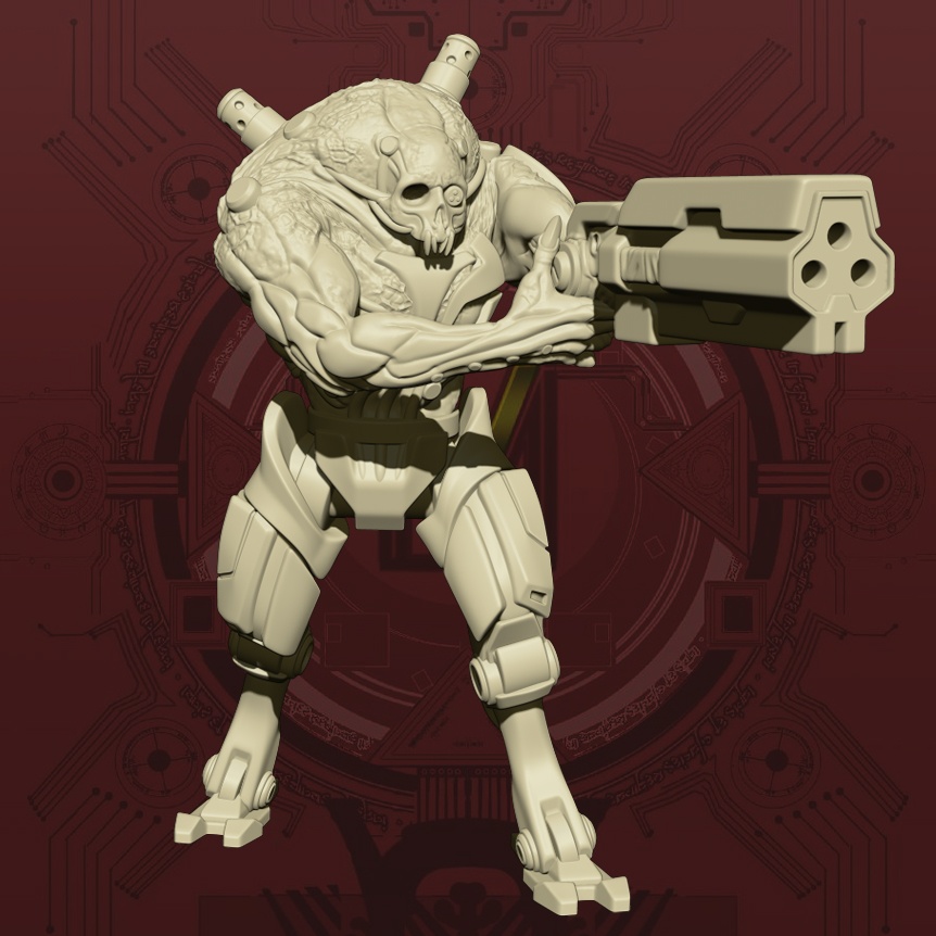(CENTAURI) FURIES HORDE SHOOTER - FIRING POSE