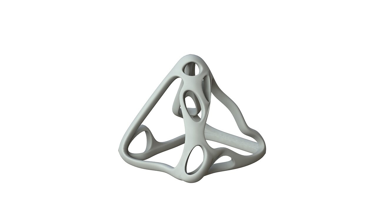 SciFi Cube Object No 63588 Low Poly Shape