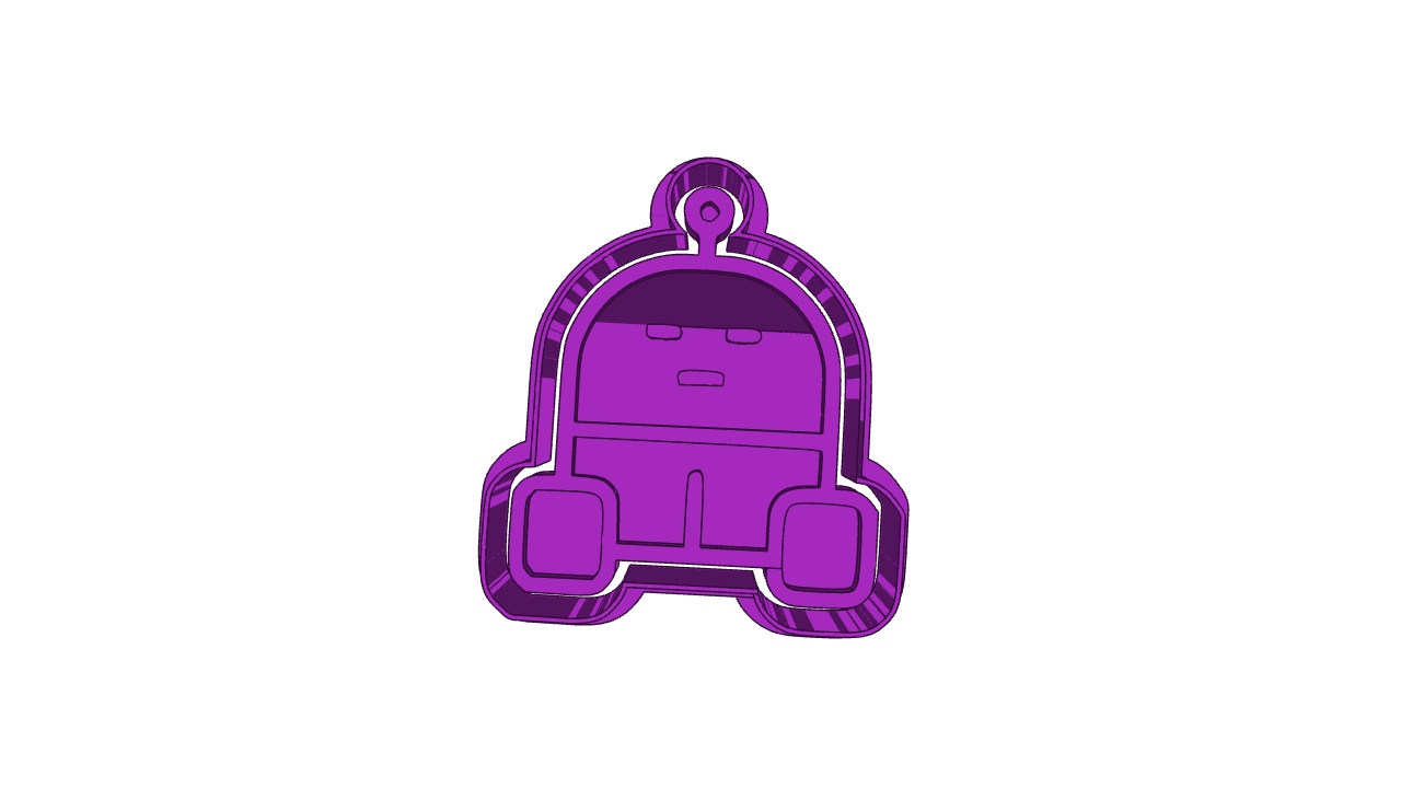 ROBOT (30) CUTTER AND STAMP, COOKIE CUTTER, FORM STAMP, COOKIE CUTTER, FORM