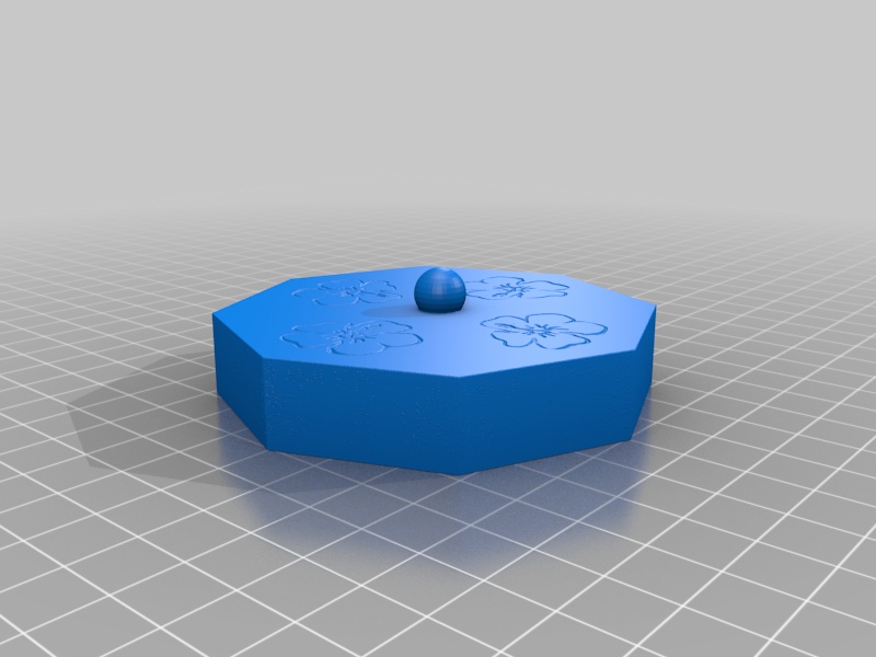 Octogon Jewellery Box
