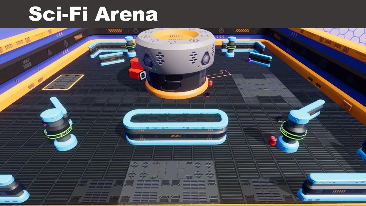 Sci Fi Arena Pack v1 - Unity URP
