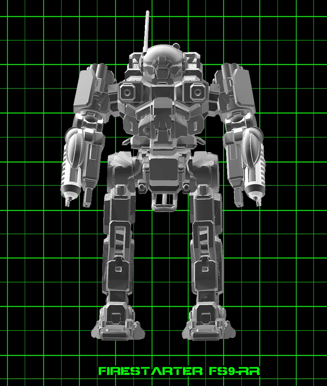 AMERICAN MECHA FIREMAN FS9-RR