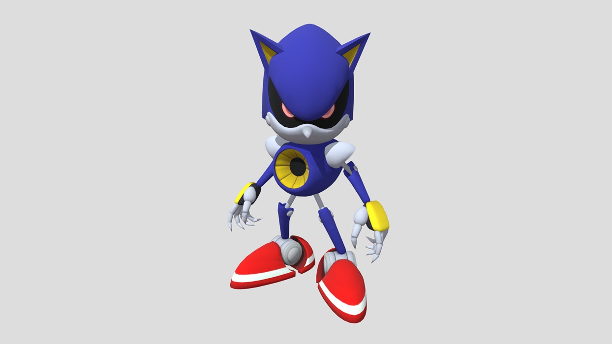 Classic Metal Sonic Animation - Sonic CD