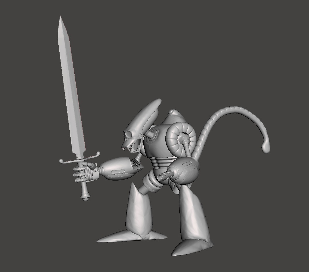 PIRATE ROBOT 3D MODEL
