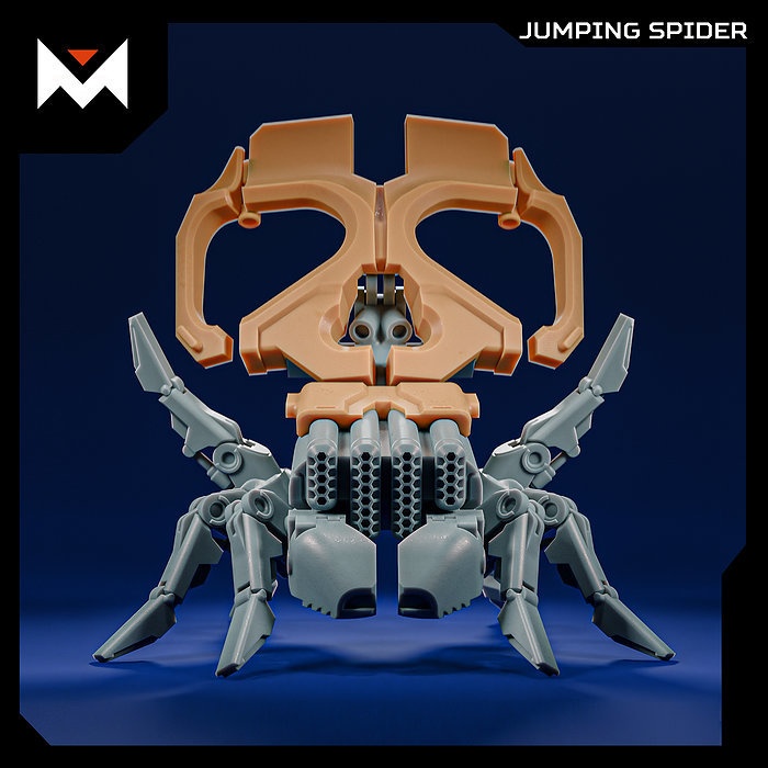 Jumping Spider - Holloween special