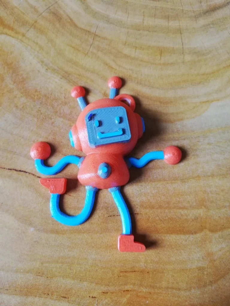 Magnet Flat Robot Spaghetti