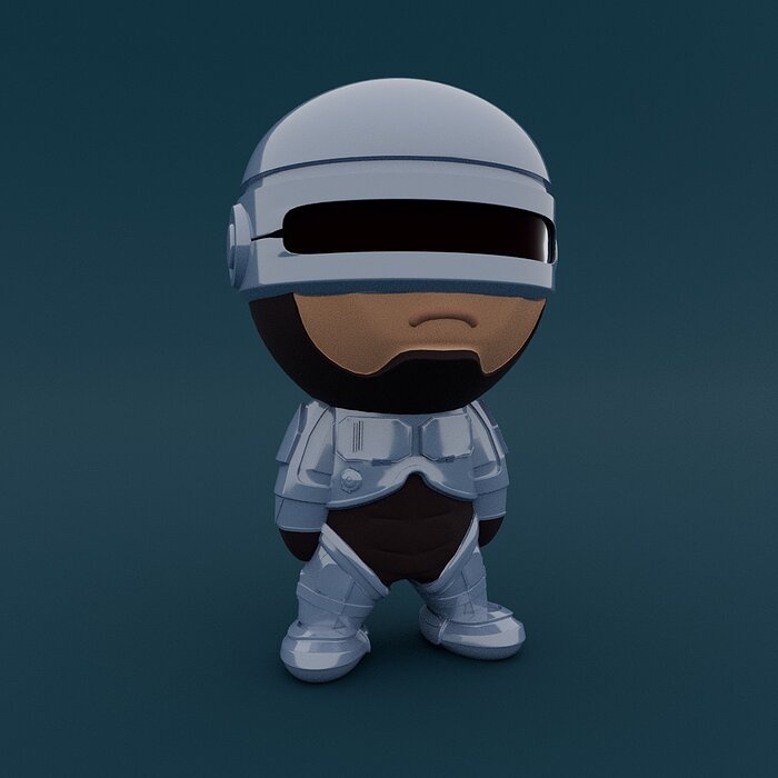 Cute little Robocop