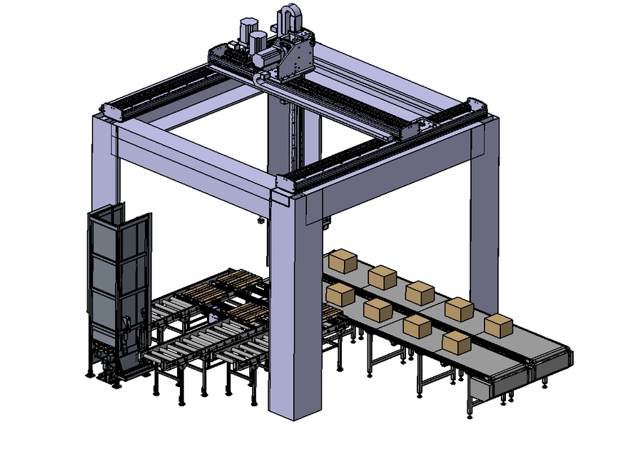 Automatic palletizing rob...