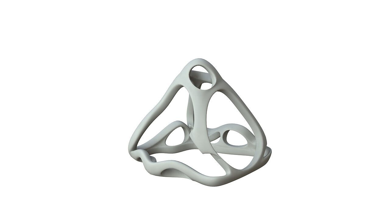 SciFi Cube Object No 64499 Low Poly Shape