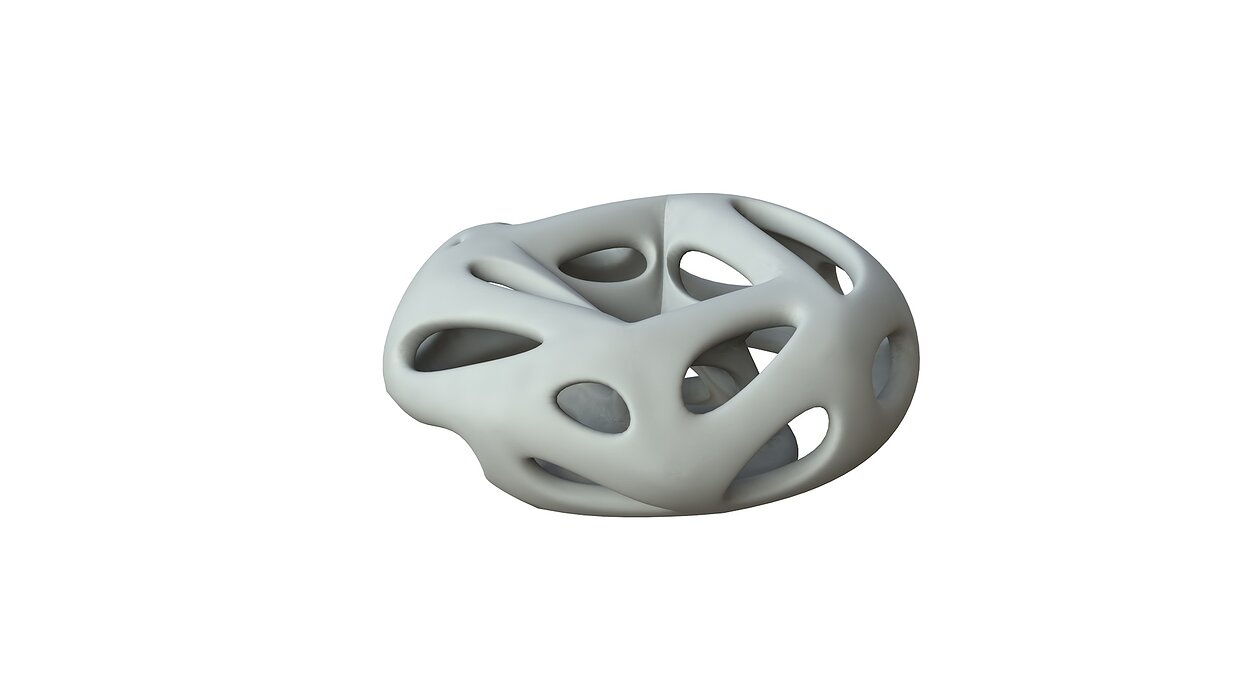 SciFi Cube Object No 65468 Low Poly Shape