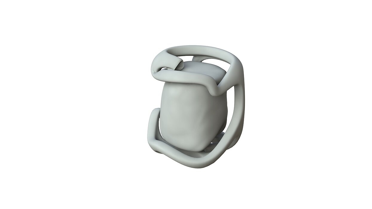 SciFi Shape Object Low Poly 119