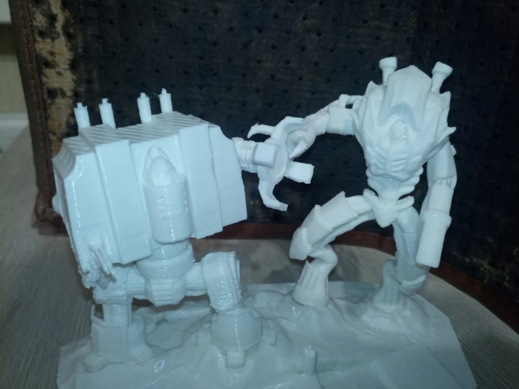 alien vs robot