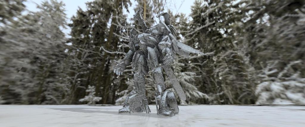 Aura mechanical warrior