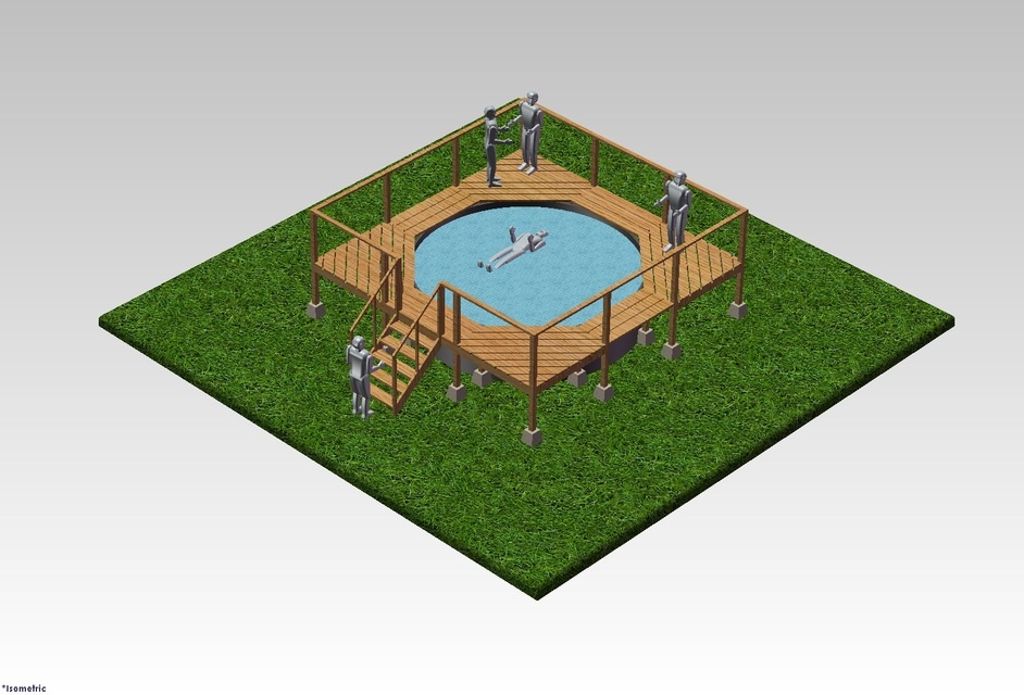 Robot Pool Party