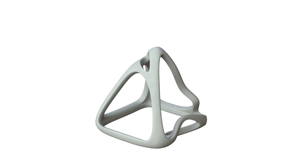 SciFi Cube Object No 58689 Low Poly Shape