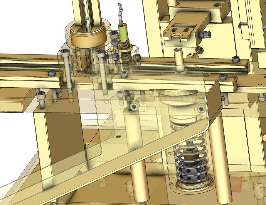 industrial 3D model rotor core punching machine