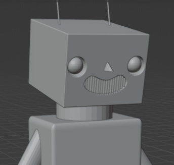 DUSTY THE TOY ROBOT