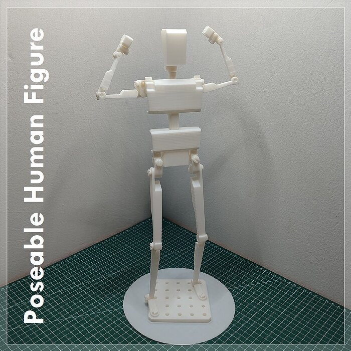 Poseable Human Figure Action Figure Statue