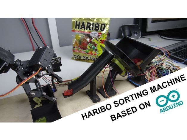 DIY HARIBO SORTING MACHINE WITH ARDUINO