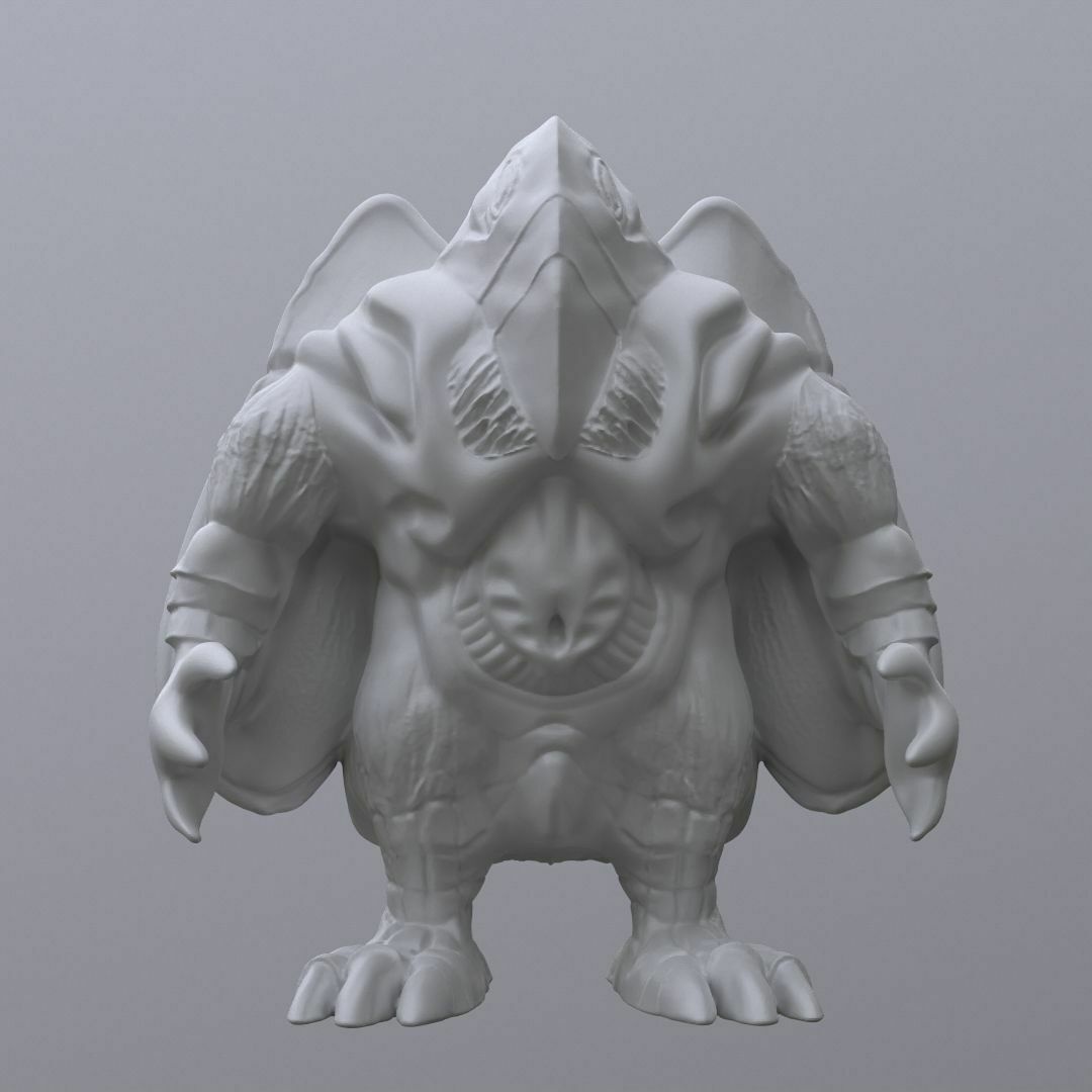 BIRDBRAIN - PRETENDER MONSTER 1989 PRINTABLE